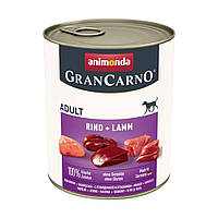 Влажный корм для собак Animonda GranCarno Adult Beef + Lamb | 800 г (говядина и ягненок) p