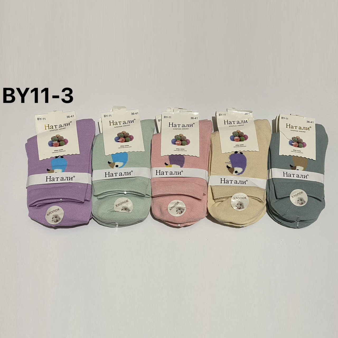 Шкарпетки для дівчинки підлітка Розмір: 36- 41 см (15637), фото 1