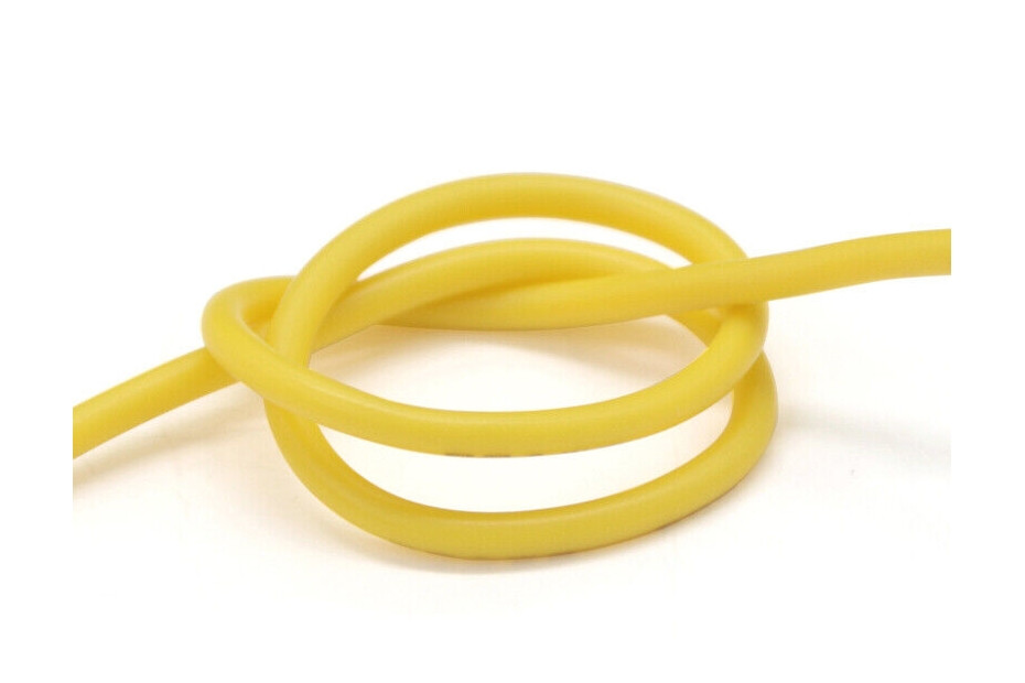 Провід силіконовий QJ 30 AWG (жовтий), 1 метр (HM)