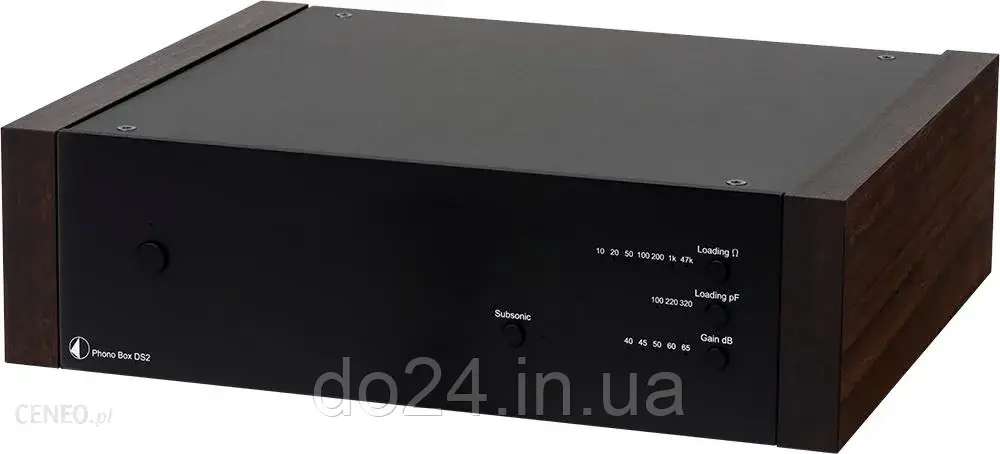 Підсилювач звуку Pro-Ject Phono Box DS2 MM/MC czarny Eukaliptus