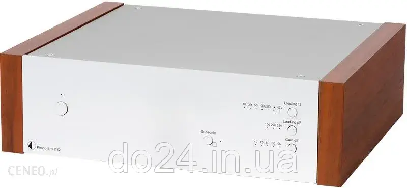 Підсилювач звуку Pro-Ject Phono Box DS2 MM/MC srebrny Rosenut