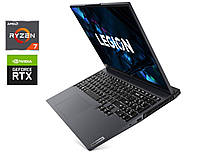 Игровой ноутбук Lenovo Legion 5 Pro 16ACH6H / 16" (2560x1600) IPS / AMD Ryzen 7 5800H (8 (16) ядер по 3.2 -