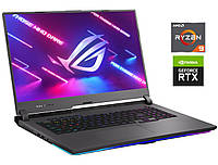 Игровой ноутбук Asus ROG Strix G713QR / 17.3” (1920x1080) IPS / AMD Ryzen 9 5900HX (8 (16) ядер по 3.3 - 4.6