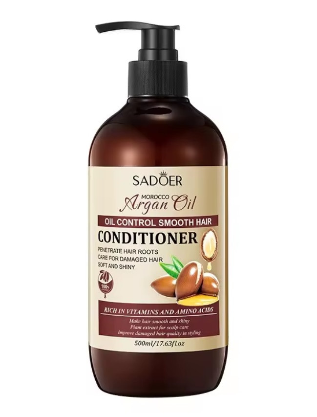 Кондиціонер для волосся з аргановою олією SADOER Argan Oil Control Smooth Hair 500 мл