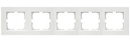 Рамка 5-на біла KARELL