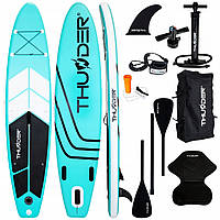 Надувна SUP дошка THUNDER Coast 320 см з веслом Mint