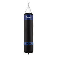 Боксерський мішок EDGE Lords 160*40см. вага 47 кг. EWW наповнений Black/Blue