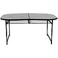 Стіл Bo-Camp Northgate Oval 150x80 cm Black/Grey (1404188), фото 2