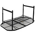 Стіл Bo-Camp Northgate Oval 150x80 cm Black/Grey (1404188), фото 4