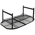 Стіл Bo-Camp Northgate Oval 150x80 cm Black/Grey (1404188), фото 7
