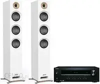 Домашній кінотеатр Onkyo Zestaw Stereo Tx-8220B + Jamo S-809 Czarno-Biały (Tx8220Bs809Cz+Bia)