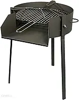 Гриль Imex el Zorro Grill Węglowy z Nóżkami Grill Okrągła Czarny 60x75cm