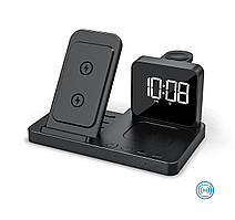 Бездротовий зарядний пристрій з годинником CONVEE, TM TEG
