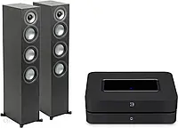 Домашній кінотеатр Bluesound Powernode + ELAC Uni-Fi 2.0 UF52 Czarny