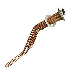 ТЕН типу Thermex 2.0 кВт мідь. вигнутий двічі з трубками під 2 термостата.