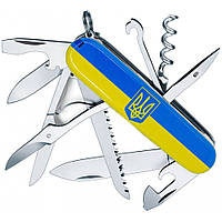 Складной швейцарский нож Victorinox Huntsman UA Emblem 15 in 1 Vx13713.3_T3040p