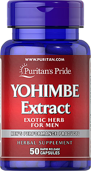 Puritan's Pride Yohimbe 2000 mg 50 капс
