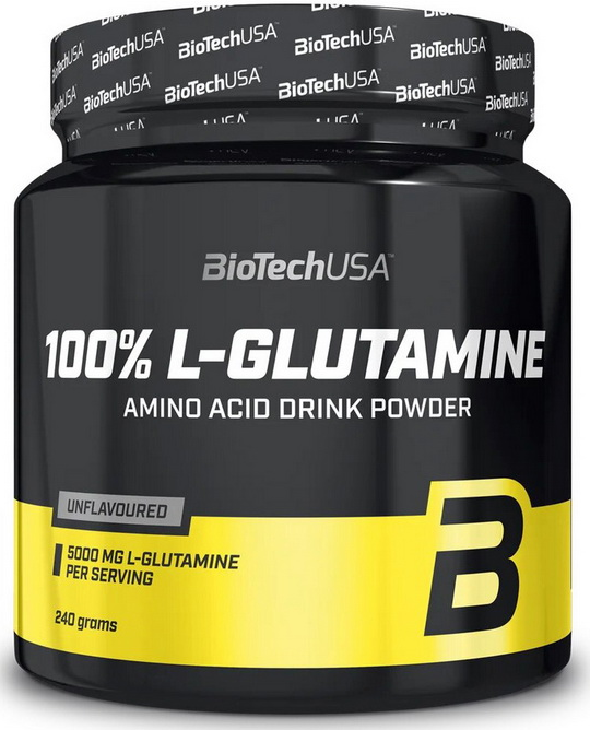 Biotech 100% L-Glutamine 240 грамів