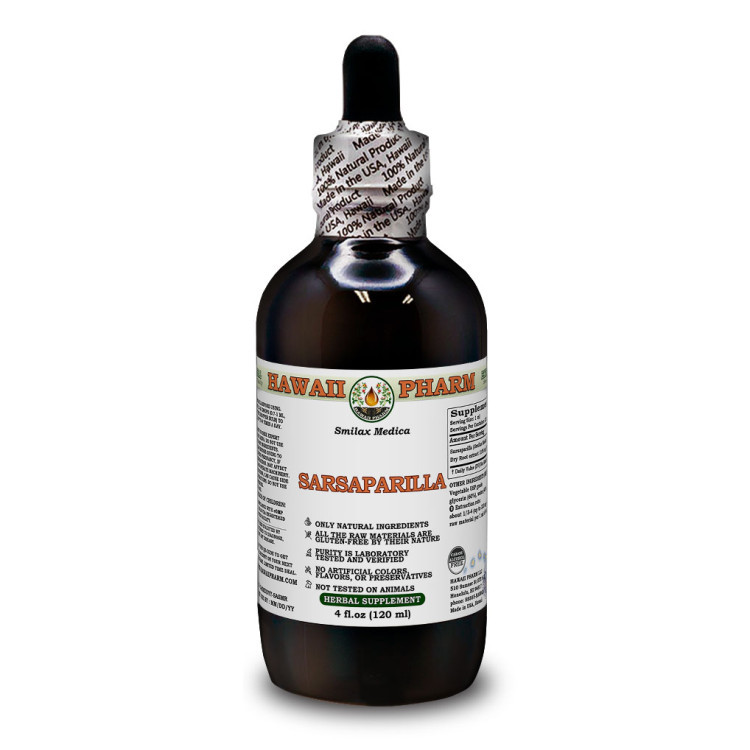 Hawaii Pharm Sarsaparilla Alcohol-FREE / Сарсапарила без спирту 120 мл