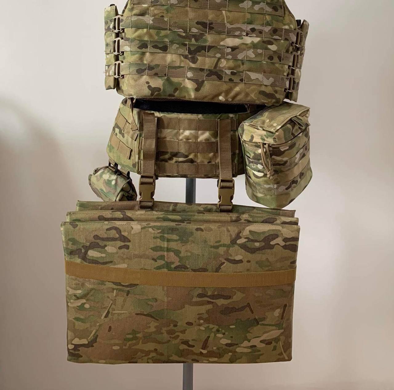 Каремат пятисекційний трансформер Cordura 1000D Мультикам, фото 1