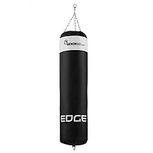 Боксерський мішок EDGE Lords 160*40см. вага 47 кг. EWW наповнений Black/White