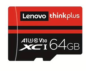 Флешка Kарта пам'яті Micro SD Lenovo ThinkPlus Mini SD Card Class 10 TF Flash Card 64 ГБ