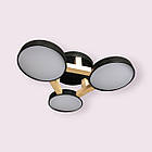 Стельова люстра для спальні 6055/3 ВК, фото 4