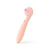 Вакуумний стимулятор із вібратором KISSTOY Polly Max Pink, фото 3