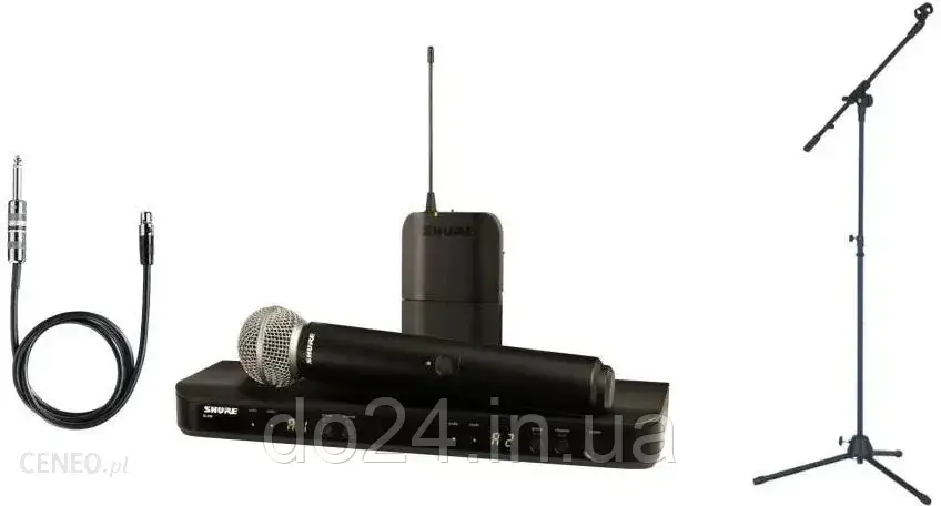 Мікрофон Shure Blx 1288E/Sm58-H8E + Statyw