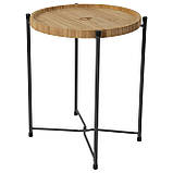 Стіл Bo-Camp Carnaby M 32x32 cm Bamboo Brown (1404322), фото 2