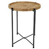 Стіл Bo-Camp Carnaby M 32x32 cm Bamboo Brown (1404322), фото 3