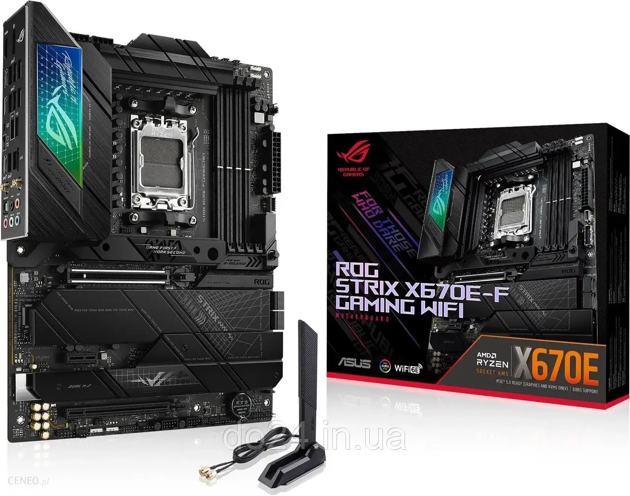 Материнська плата Asus Rog Strix X670E-F Gaming Wifi (ROGSTRIXX670EFGAMINGWIFI)