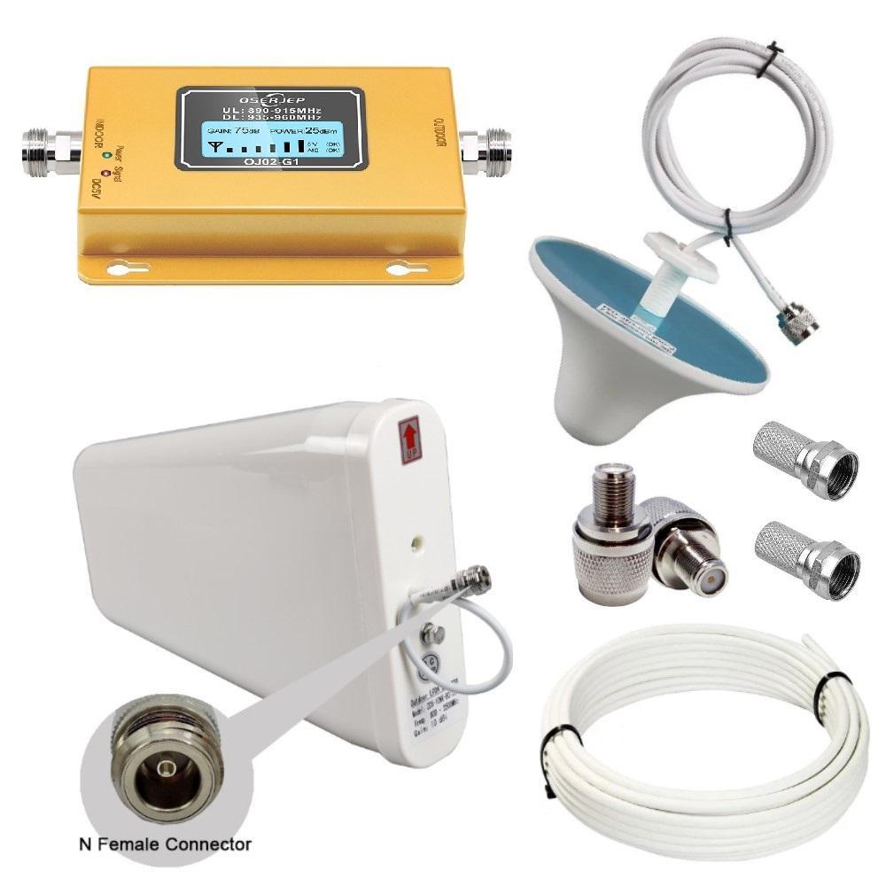 Репітер підсилювач мобільного зв'язку і інтернету Oserjep GSM 4G LTE 900 МГц (10/3 дБі), фото 1