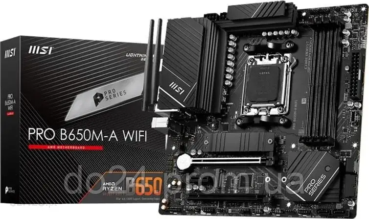 Материнська плата MSI PRO B650M-A WIFI