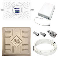 Репітер підсилювач мобільного зв'язку і інтернету Lintratek AA23-GDW GSM 3G 4G 900 1800 2100 МГц (17/8 дБі)
