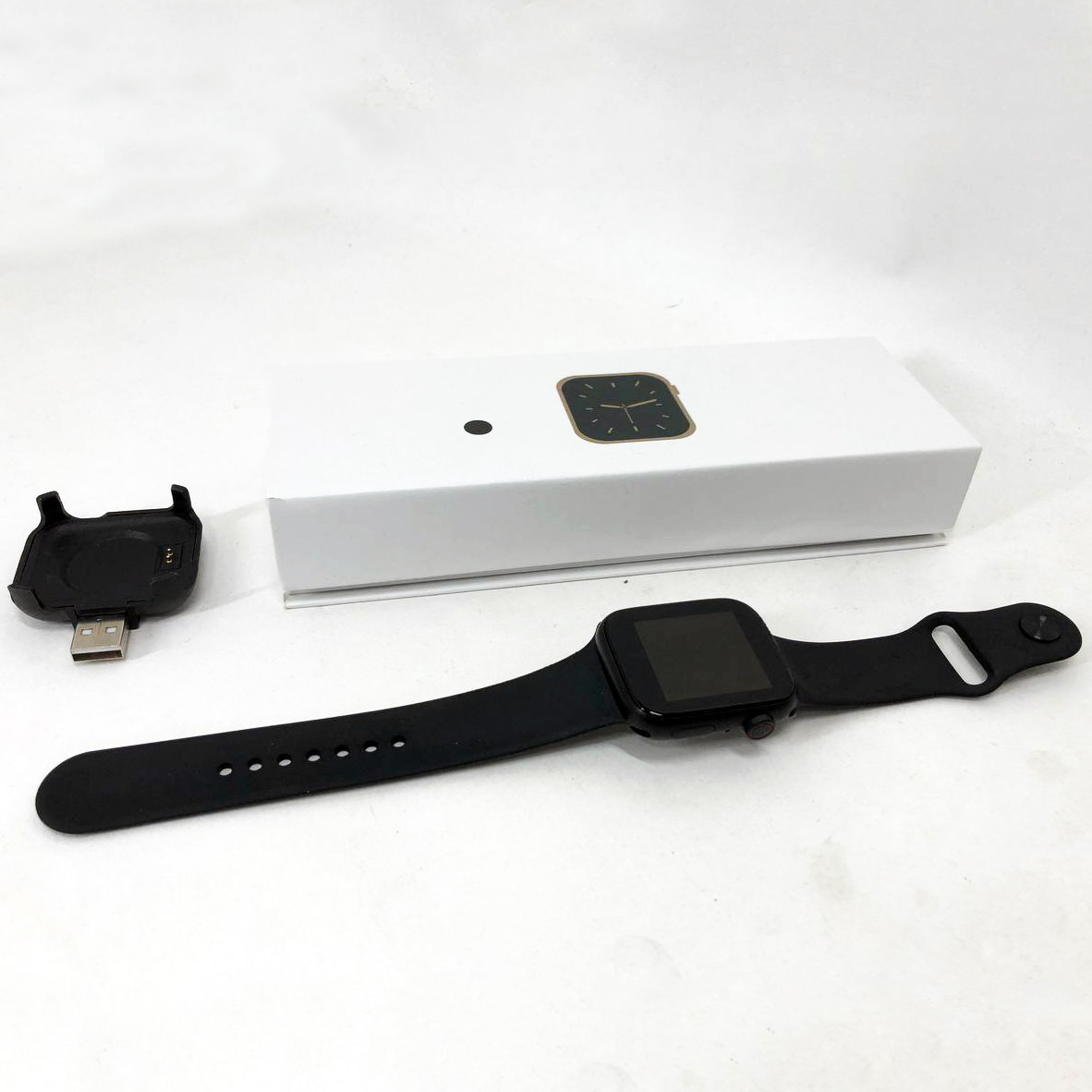 Смарт Годинник T500+ plus Smart Watch зі OP-990 змінним ремінцем, фото 1