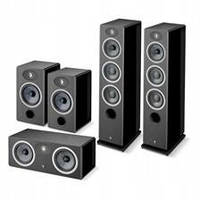 Домашній кінотеатр Focal Vestia N2/N1/CENTER 5.0 Black Zestaw ów 5.0