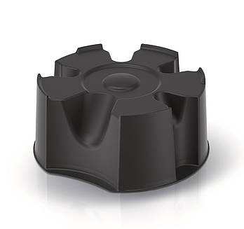 Підставка для ємності збору води Prosperplast Basecan, чорна, діаметр 51,2 см