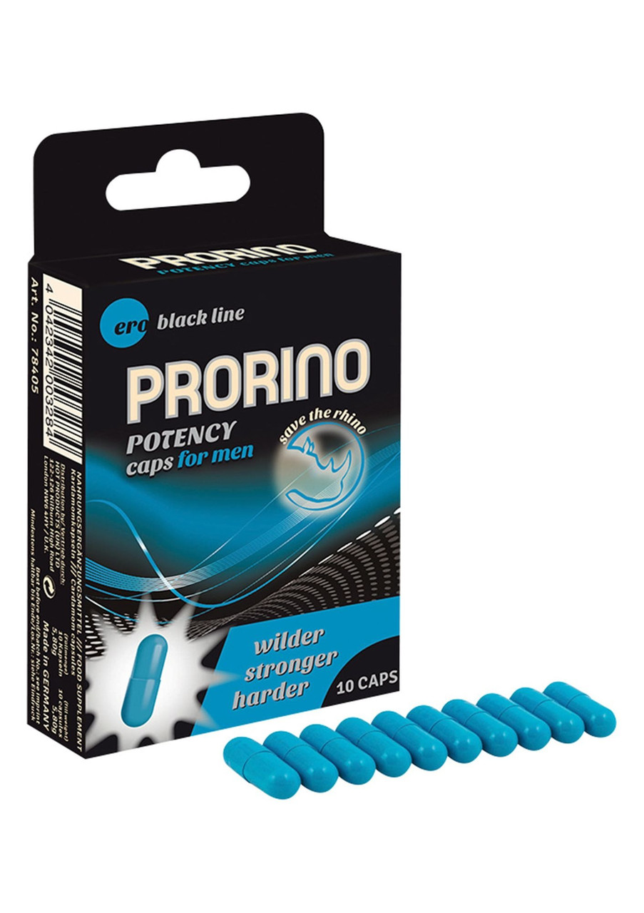 Капсули для потенції PRORINO Premium Caps for man (ціна за пачку, 10 штук) 18+, фото 1
