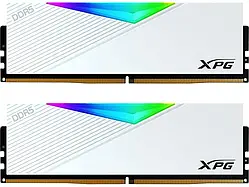 Пам'ять ADATA Lancer RGB DDR5 32GB 6000MHz CL32 (AX5U6400C3216GDCLARWH)