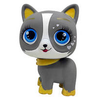 Игровая фигурка "Animal world", котик серый
