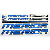 Наклейка Merida на раму велосипеда, синій (NAK003)