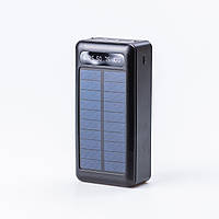 Повербанк Lugi 50000 mAh с солнечной батареей Туре-С/Micro USB 4 шнура в комплекте (UR507)