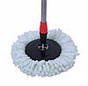 Запасна ганчірка для швабри Spin Mop 360, мотузкова з мікрофібри, фото 6