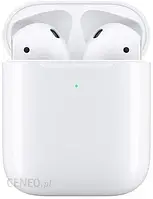Навушники Apple AirPods 2 biały z bezprzewodowym etui ładującym (MRXJ2ZM/A)