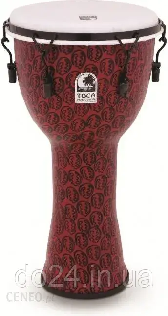 Toca (TO809236) Djembe Freestyle II Mechanically Tuned Red Mask