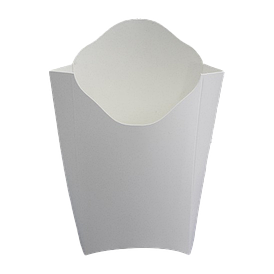 PLFW3 Упаковка для картоплі фрі картона біла MAXI (50/2000)