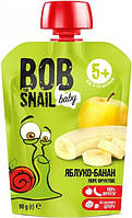 Пюре яблоко, банан Равлик Боб Bob Snail, 90 г