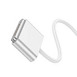 Кабель магнітний Hoco X103 Stone Type-C — Mag3, 2 м, 140W, білий, фото 3