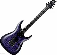 Гітара ESP LTD H-1000 Evertune QM See Thru Purple Sunburst